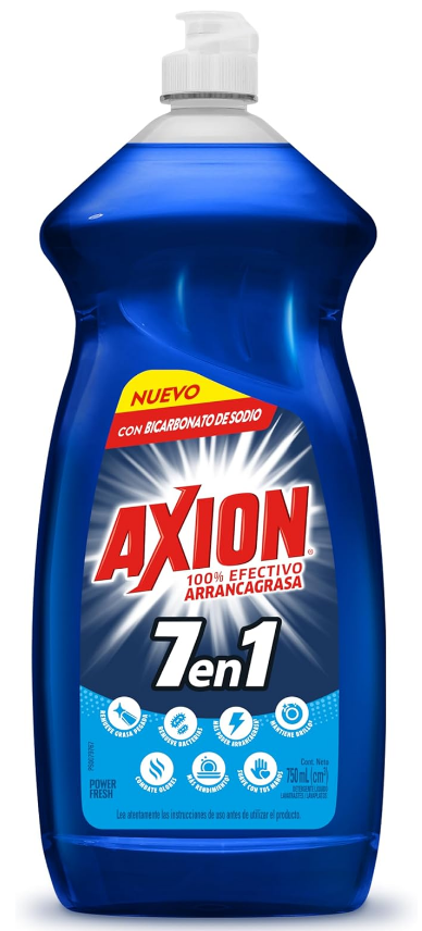 Axion Blue Lavatrastes Líquido 7 en 1