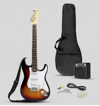 Guitarra Eléctrica EG001 con Amplificador 5W