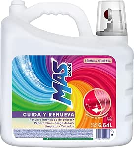 Mas Color Detergente Líquido 6.64L