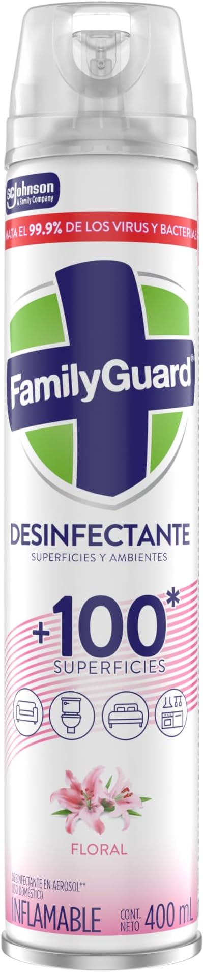 Family Guard Desinfectante Aroma Floral, 400ml