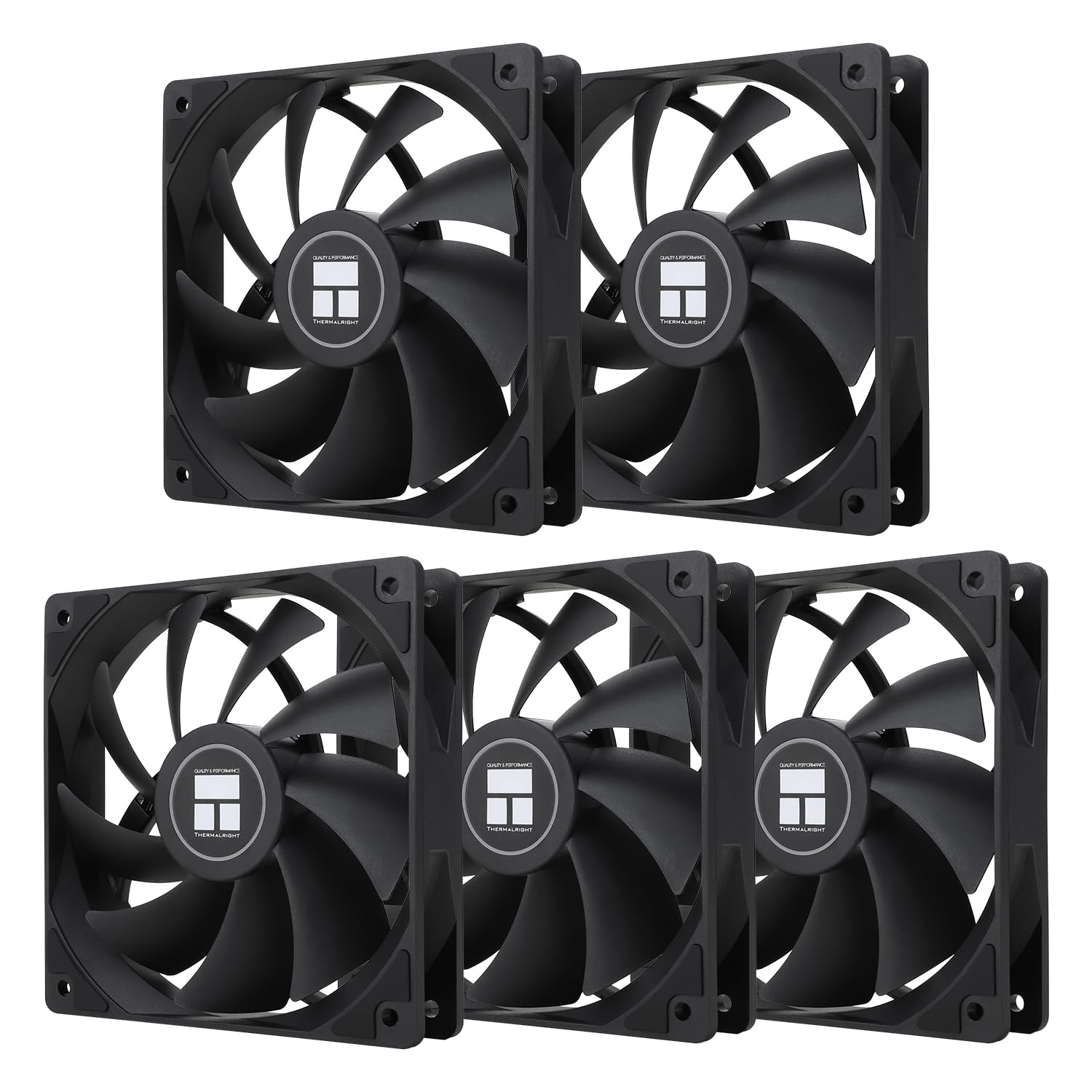 5 Ventiladores Thermalrigh C12C