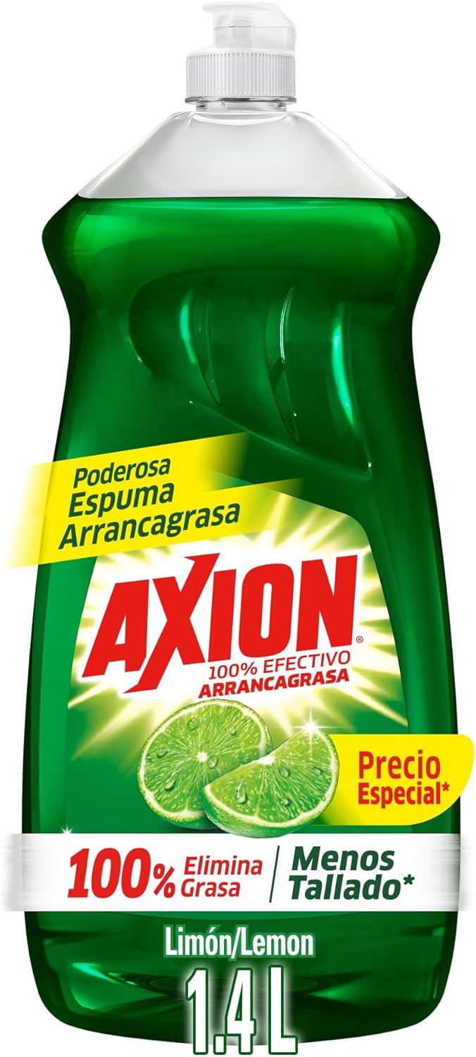 Axion Lavatrastes Líquido Limón 1.4 L.