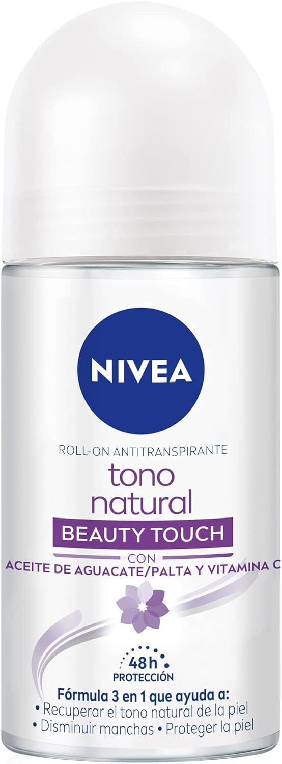 NIVEA Desodorante Aclarante para Mujer Tono Natural Beauty Touch