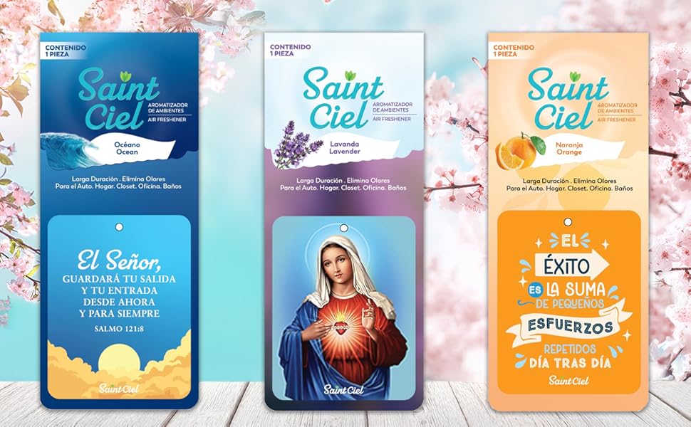 Tarjeta Aromatizante Imagenes Religiosas