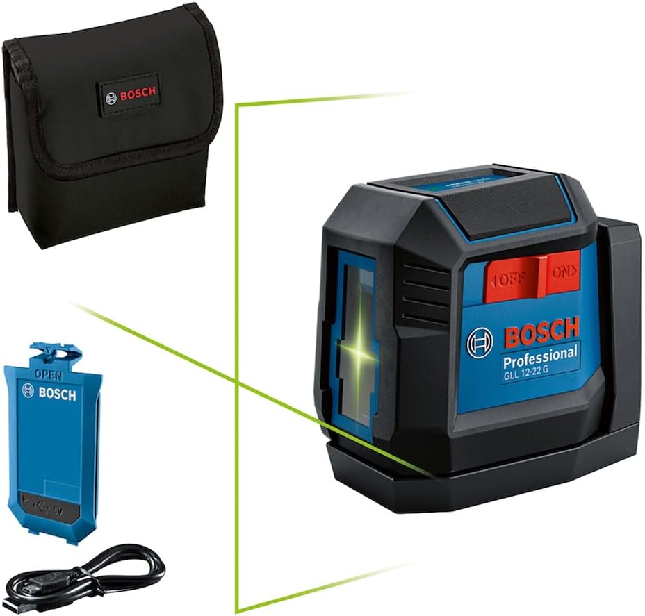 Bosch Nivel láser GLL 12-22 G LI c/bat
