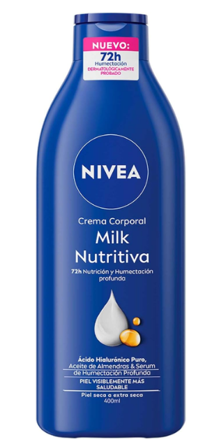 NIVEA Body Crema Corporal Milk