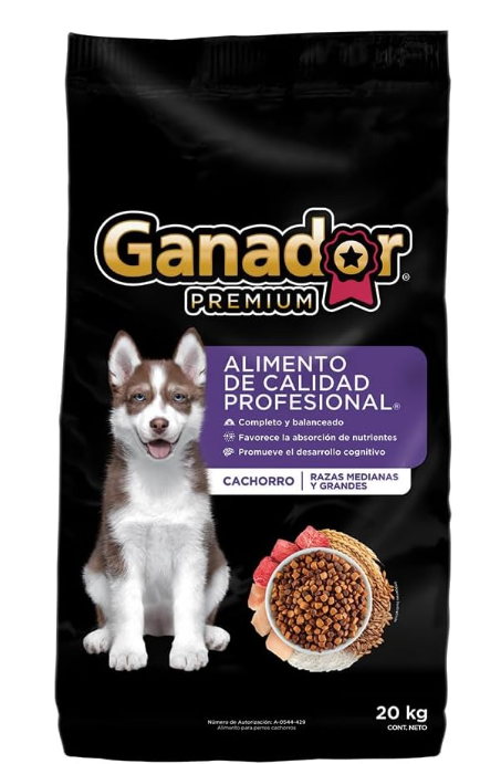 Ganador Premium Cachorro 20 kg