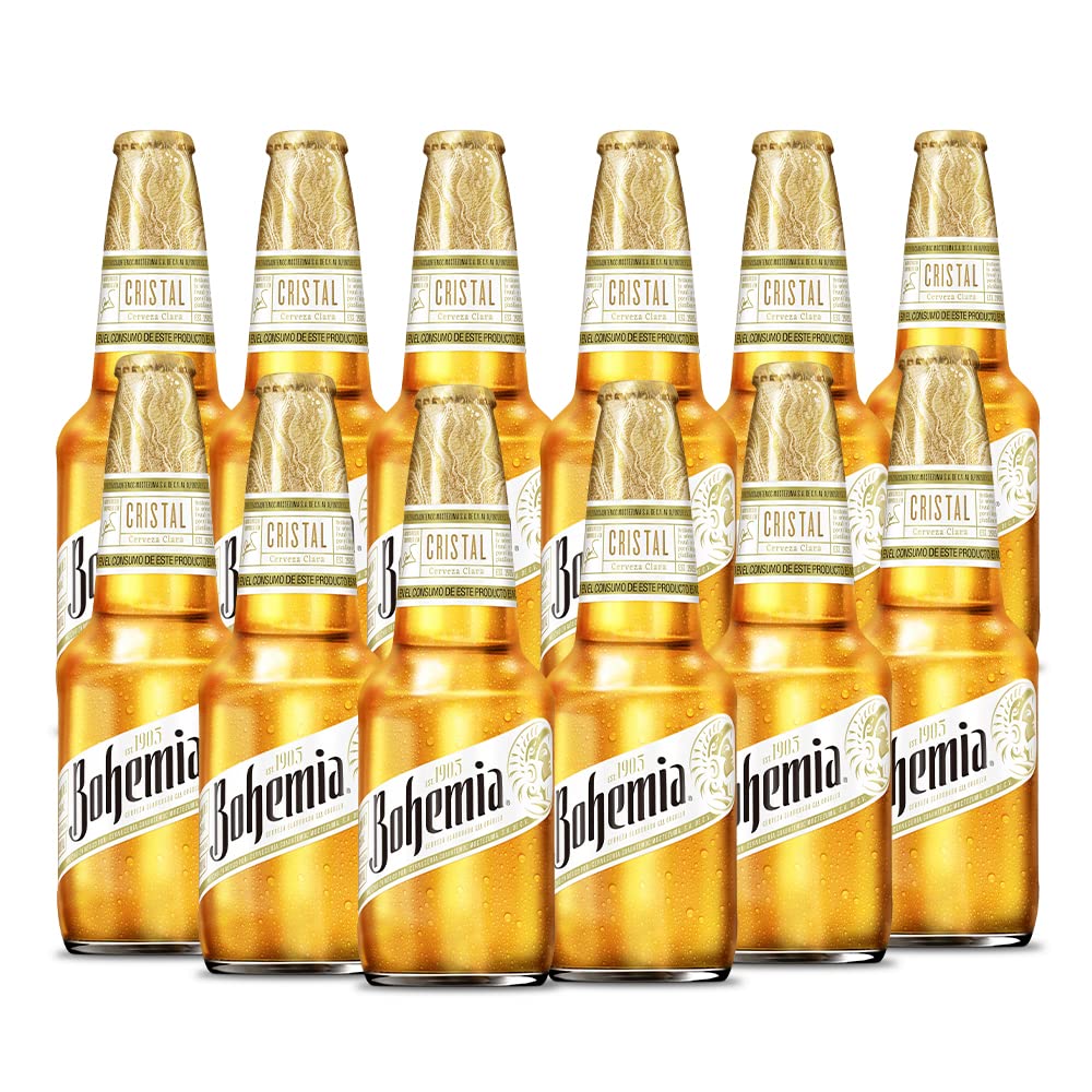 Heineken Cerveza Bohemia Cristal 24 Botellas