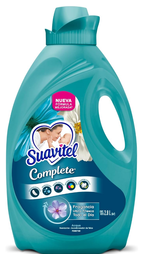 Suavitel Complete Suavizante de Telas Acqua 2.8 L