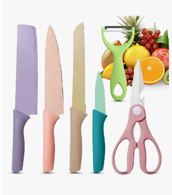 Cuchillos Cocina 6 Piezas