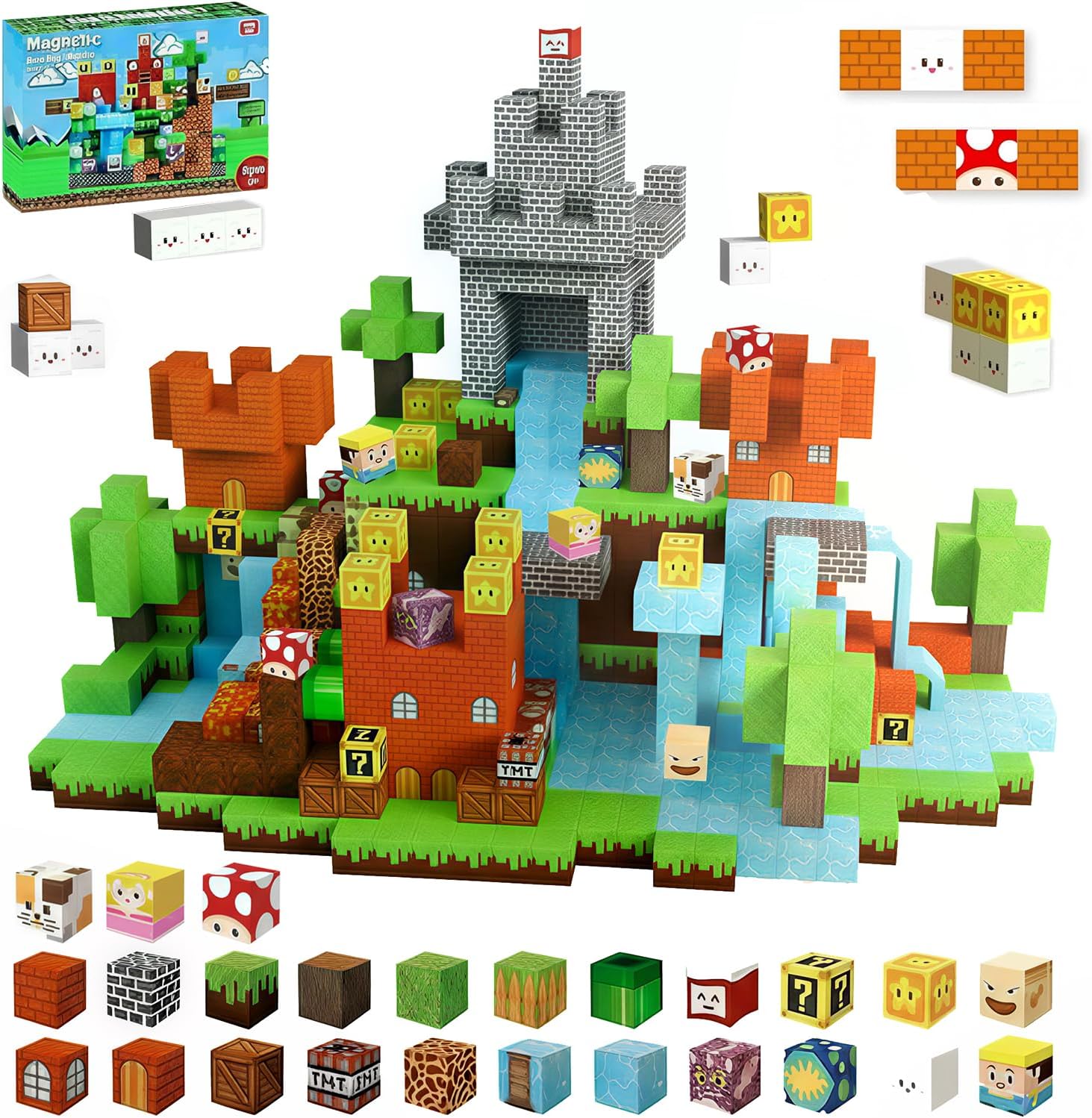 Bloques Magneticos para Niños