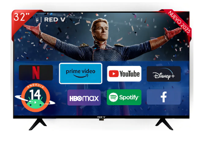 Televisión Redv 32 Pulgadas Smart Tv