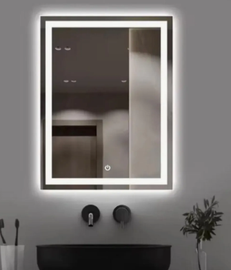 Espejo Luz Led Touch Pared Baño
