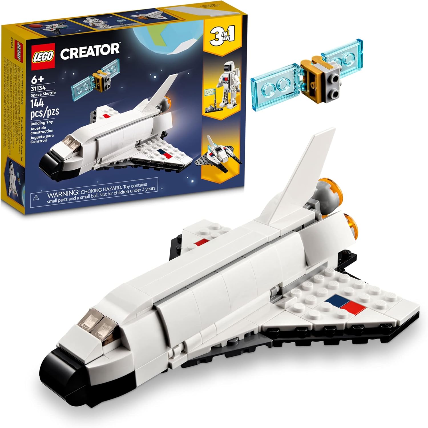 LEGO Creator 3 in 1 Transbordador Espacial