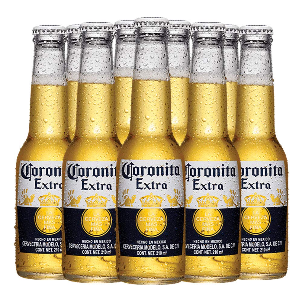 Cerveza Coronita, 24 botellas de 210 ml
