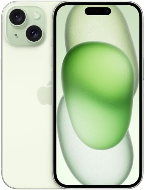 Apple iPhone 15 128GB Verde Desbloqueado (Reacondicionado) Esim