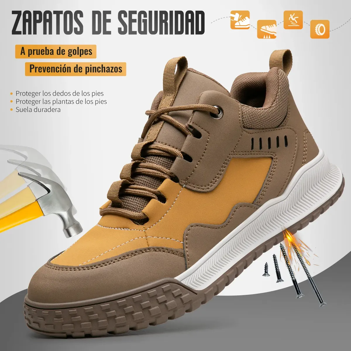 Zapatos De Seguridad Calzado Tenis Industrial