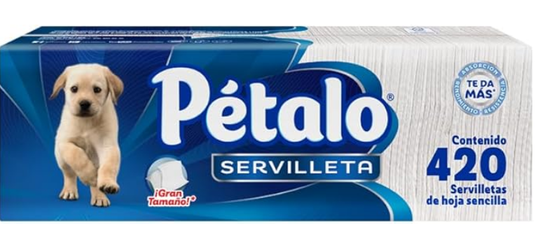 Pétalo Servilleta Paquete con 420 piezas