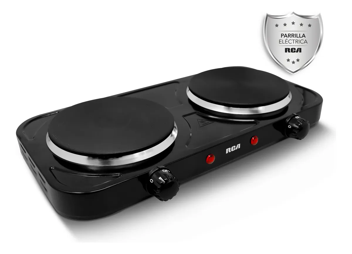 ML: Parrilla Eléctrica con 2 hornallas