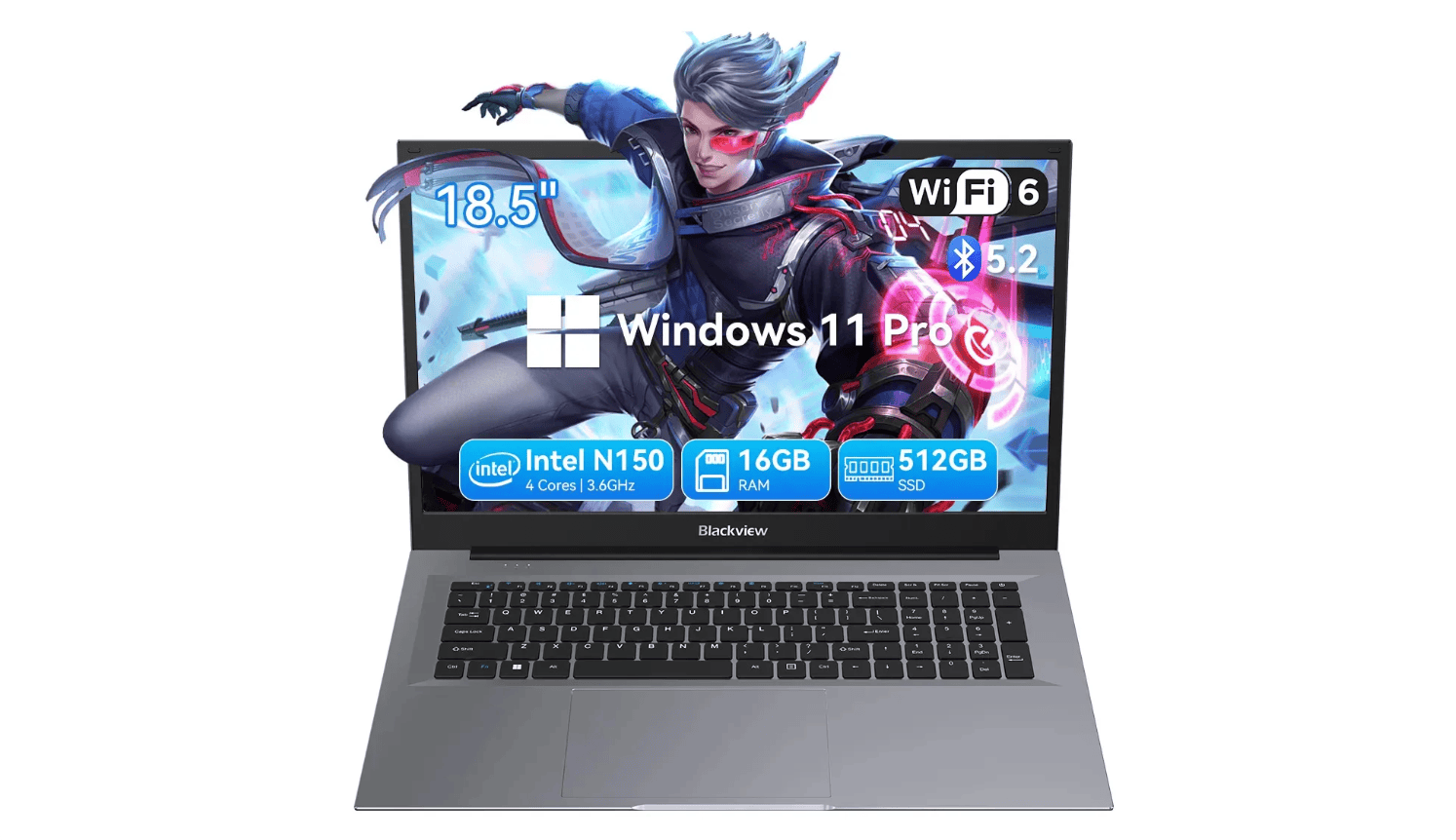 Laptop Acebook10 con 16 GB RAM y 512 GB SSD Windows 11 Pro