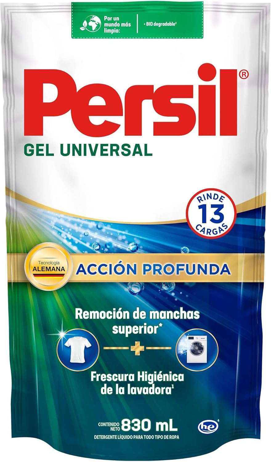 Amazon: Persil – Detergente Gel Universal 830ml