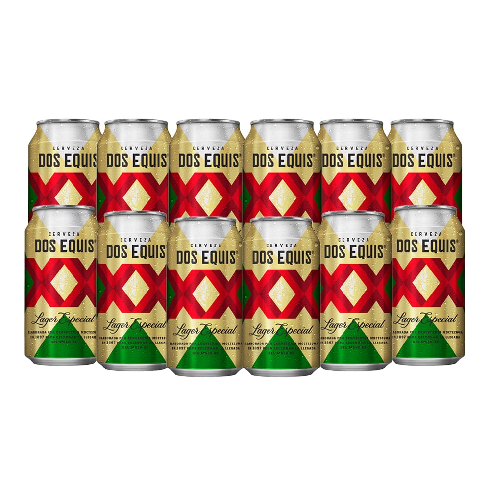 Amazon: Heineken Cerveza Dos Equis Lager 12 Latas De 355Ml