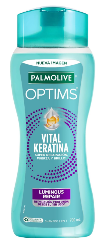Shampoo Palmolive Optims Limnous Repair 700 ML