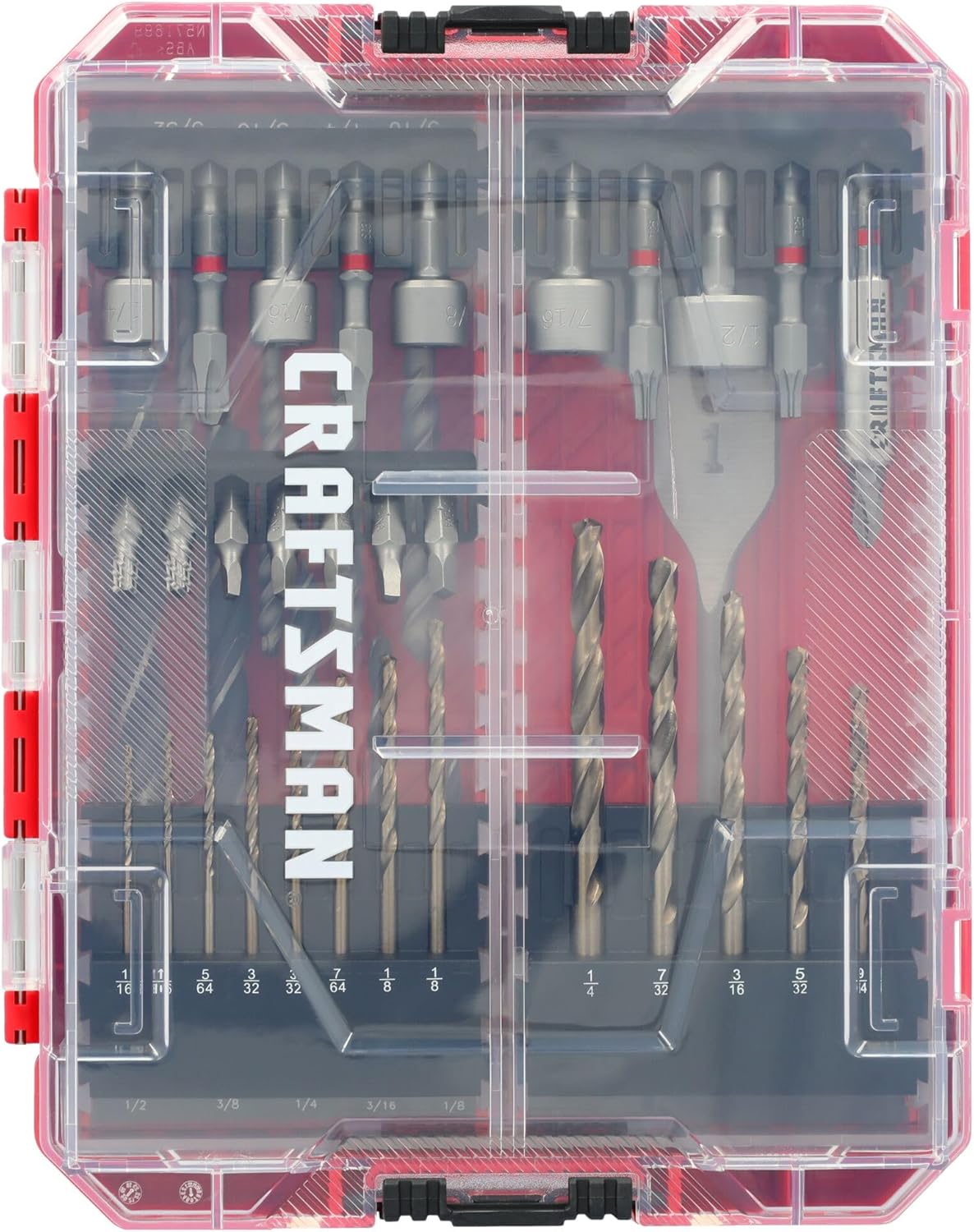 CRAFTSMAN Juego de brocas de 60 piezas