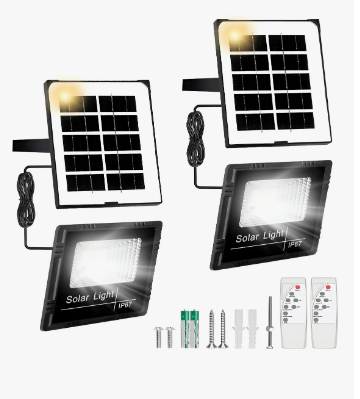 2pz Lámpara Solar Exterior