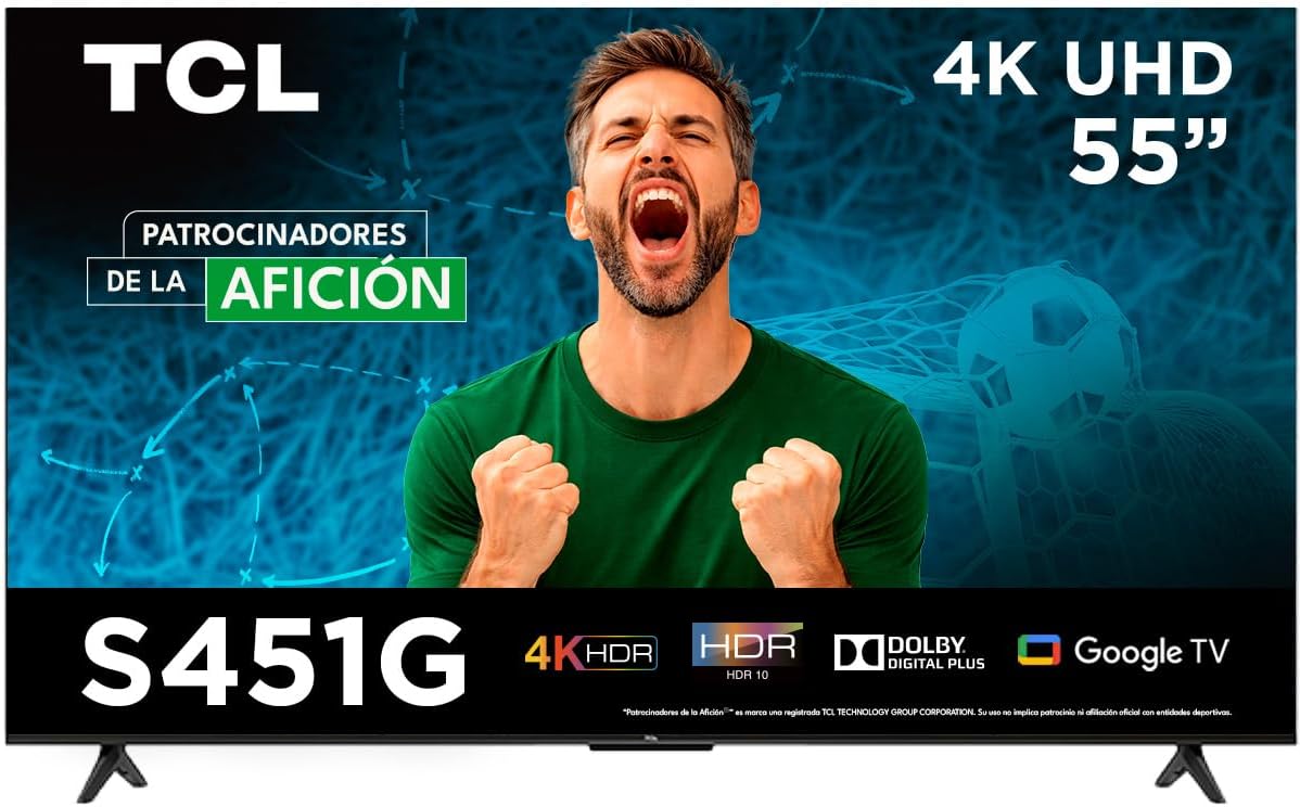 TCL Smart TV Pantalla 55″