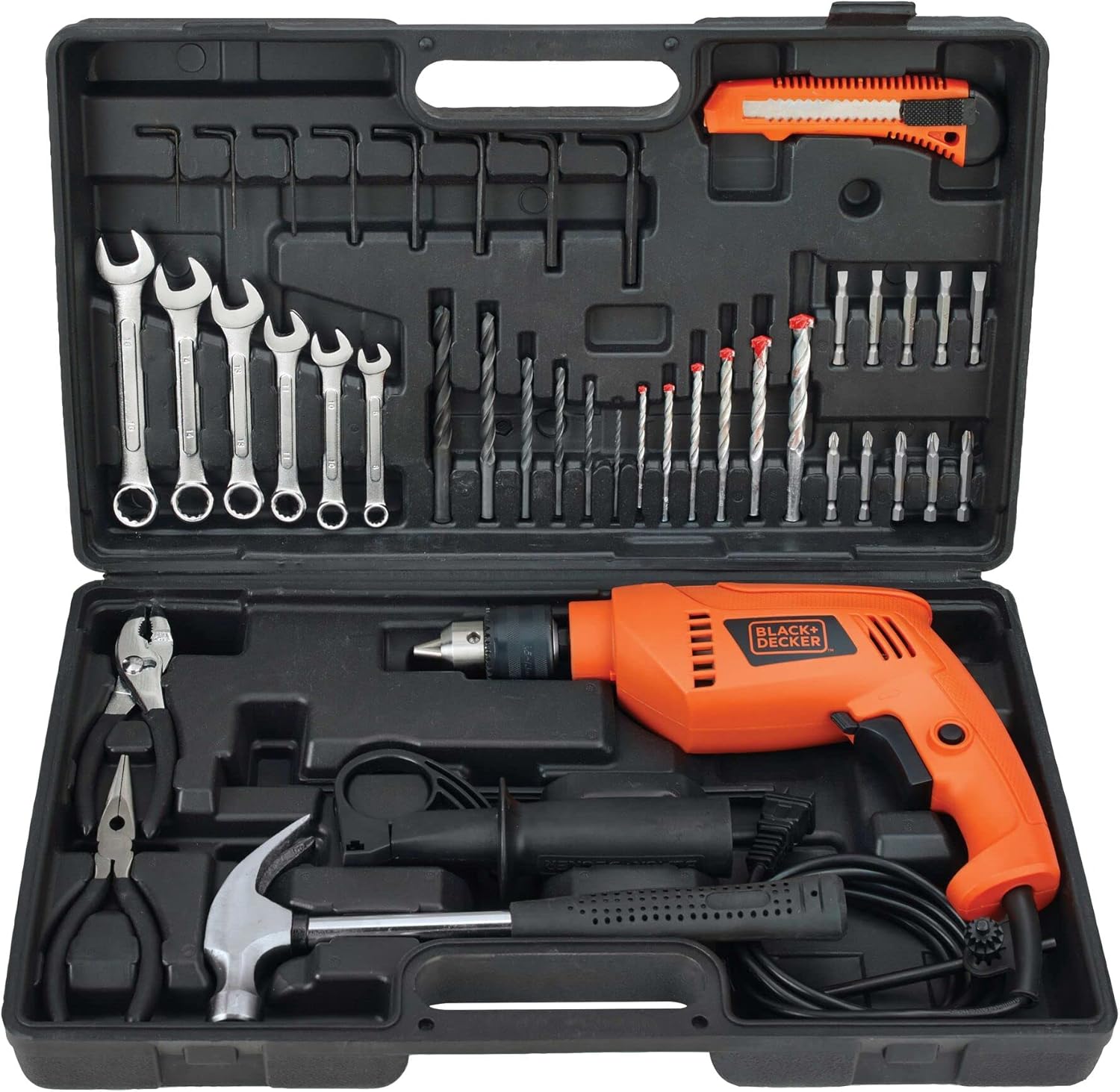 BLACK+DECKER Taladro Rotomartillo Eléctrico