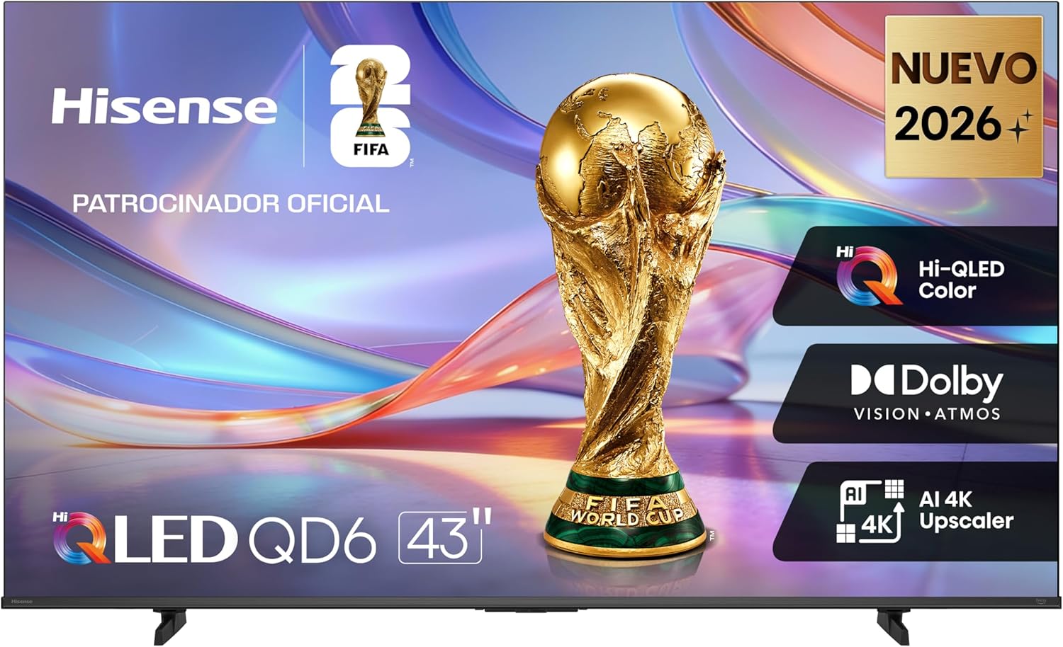 Hisense televisión QD6S Pantalla 43“