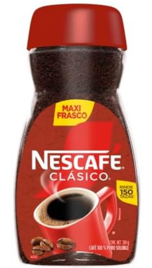 Nescafe Café Soluble Nescafé Clásico Maxi Frasco 300gr