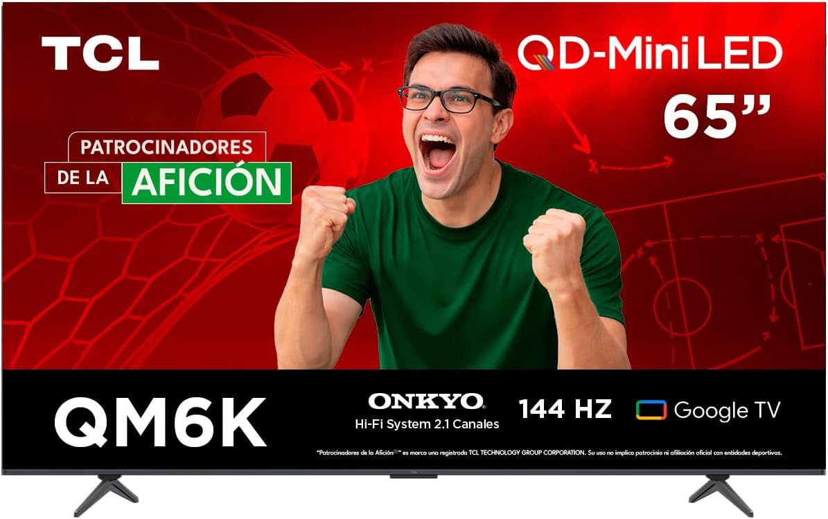TCL Smart TV Pantalla 65″