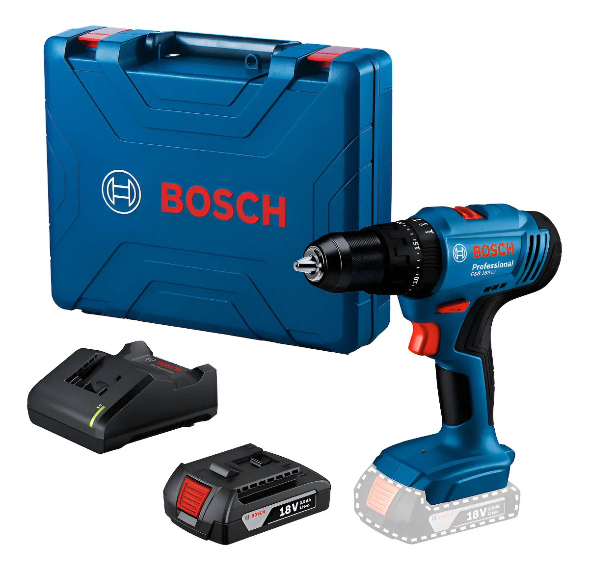 Rotomartillo Bosch Gsb 183-li