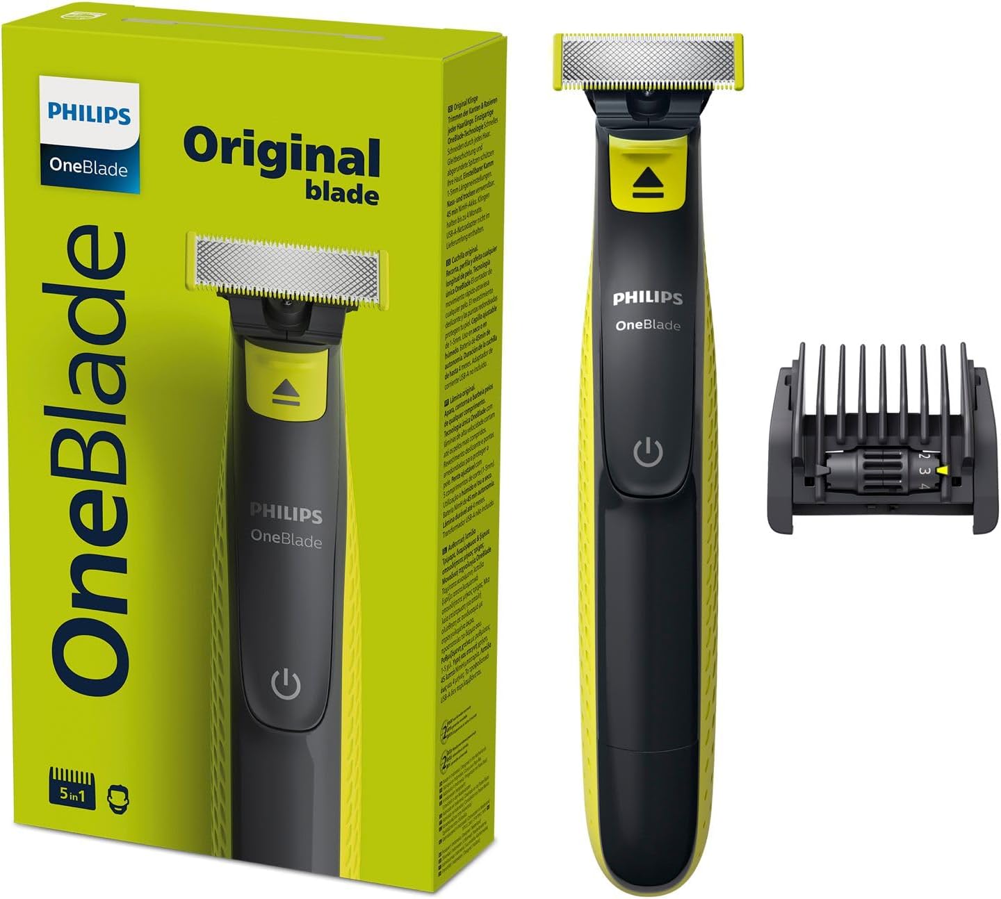 Philips OneBlade incluye nuevo peine ajustable 5 en 1