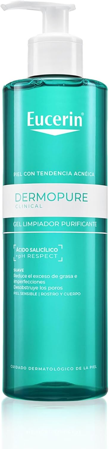Eucerin Gel Limpiador Facial Piel Grasa Imperfecciones