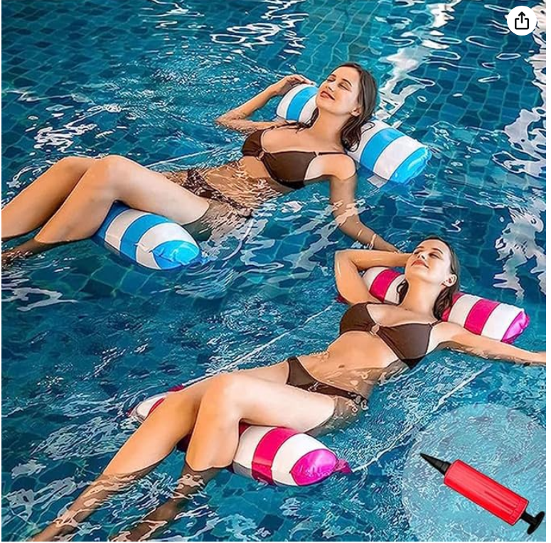 2 Juegos de Hamaca Inflable