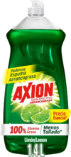 Axion Lavatrastes Líquido Limón 1.4 L. 100%