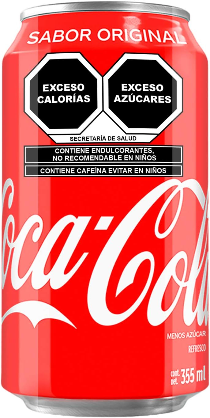 Refresco Coca-Cola Original 355ml, 12 Latas
