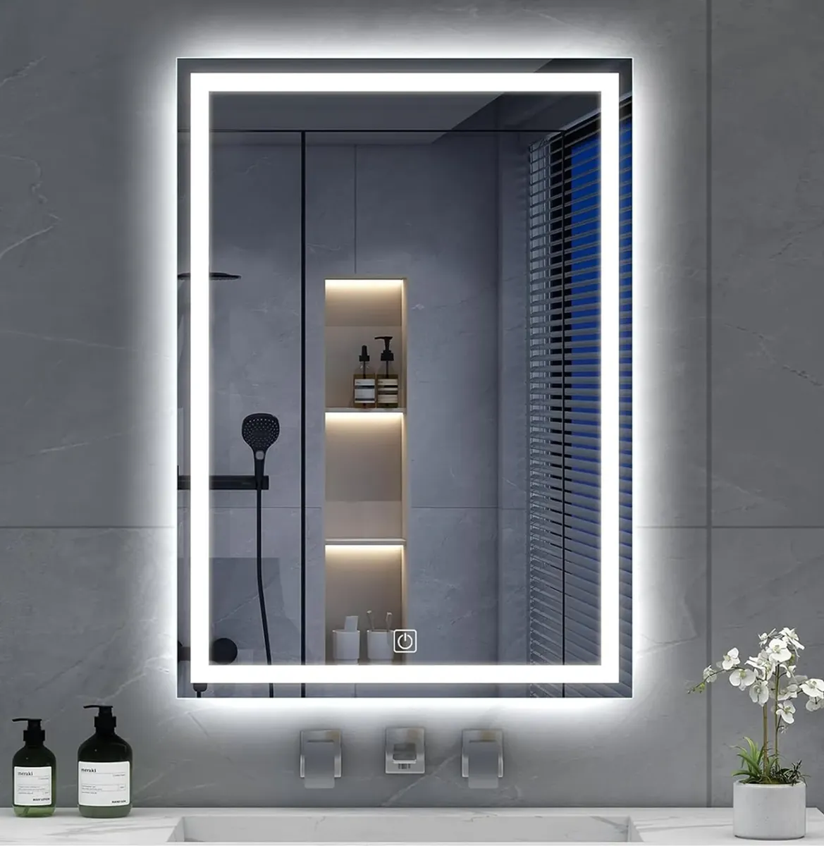 Espejo Luz Led Touch