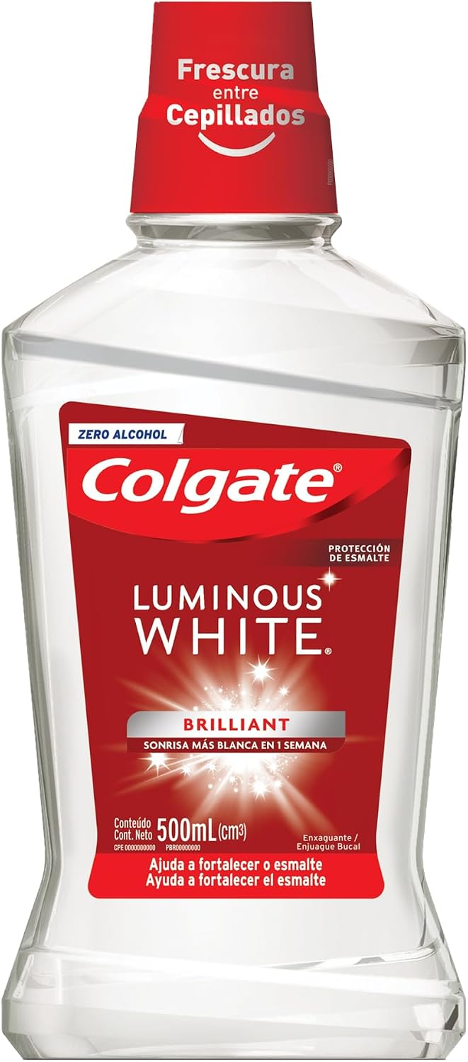 Colgate Enjuague Bucal Aliento Fresco y Duradero 500 ml