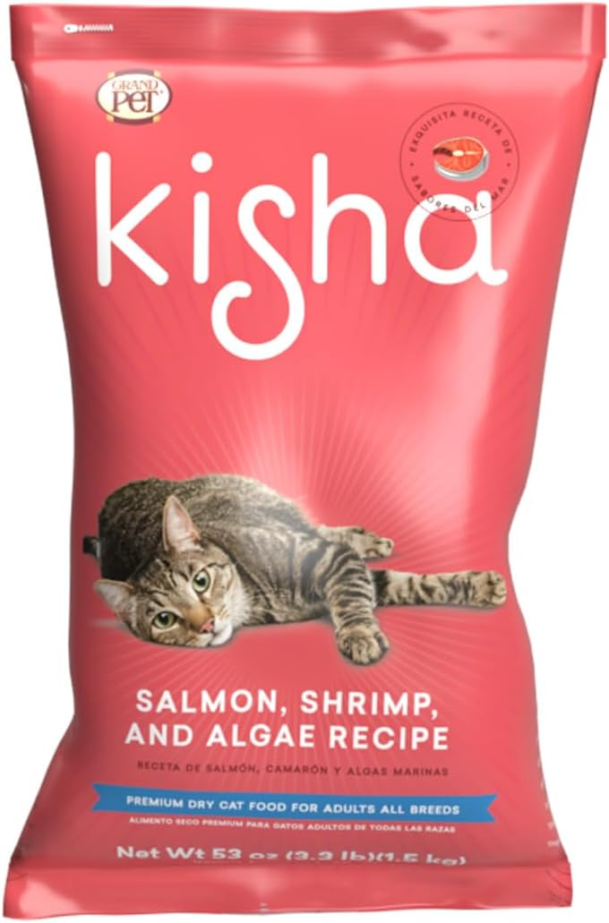 GrandPet Kisha Alimento Seco Gato Adulto, Natural, 1.5 kg