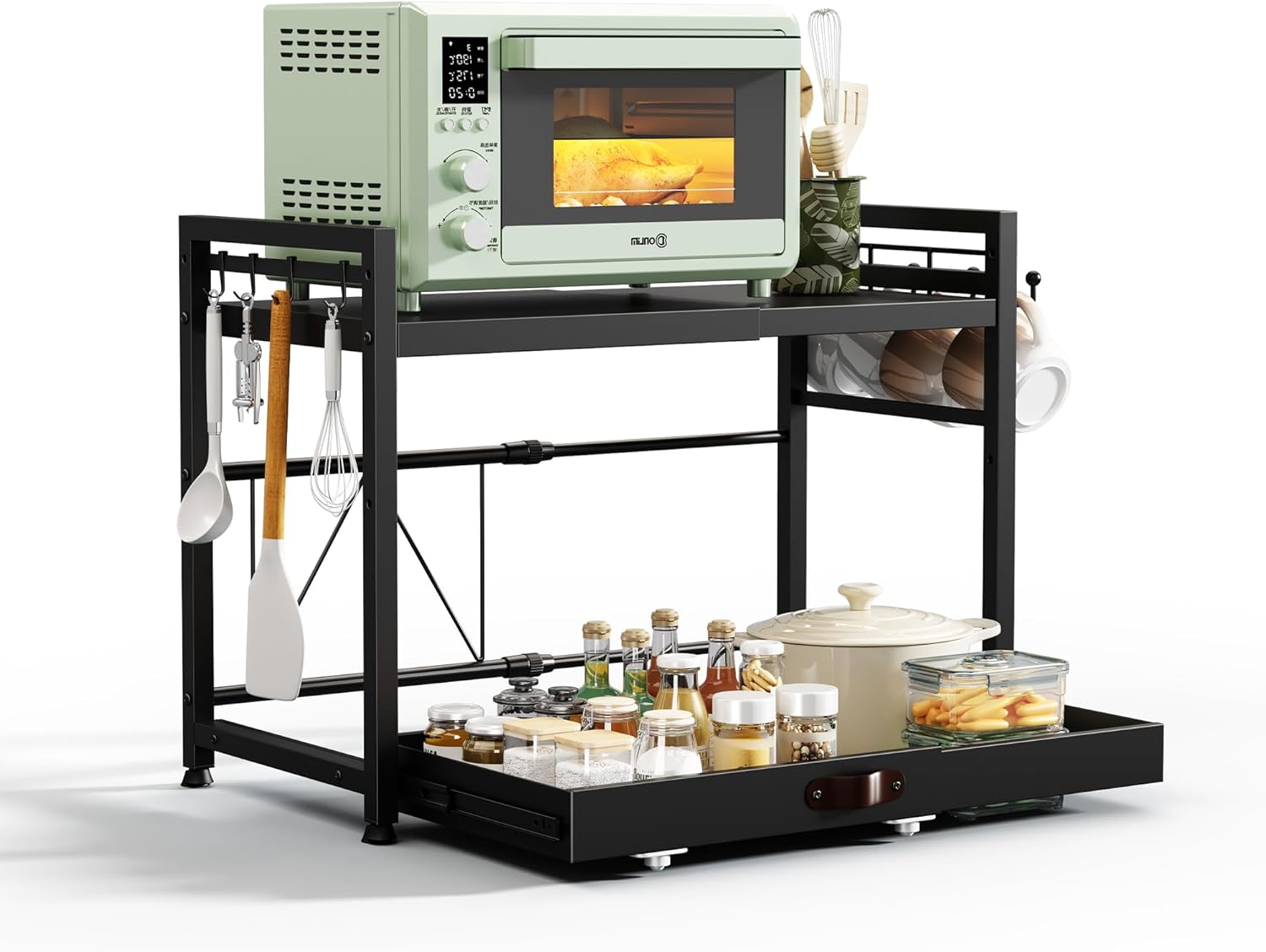 Cajones Extraibles Soporte para Microondas