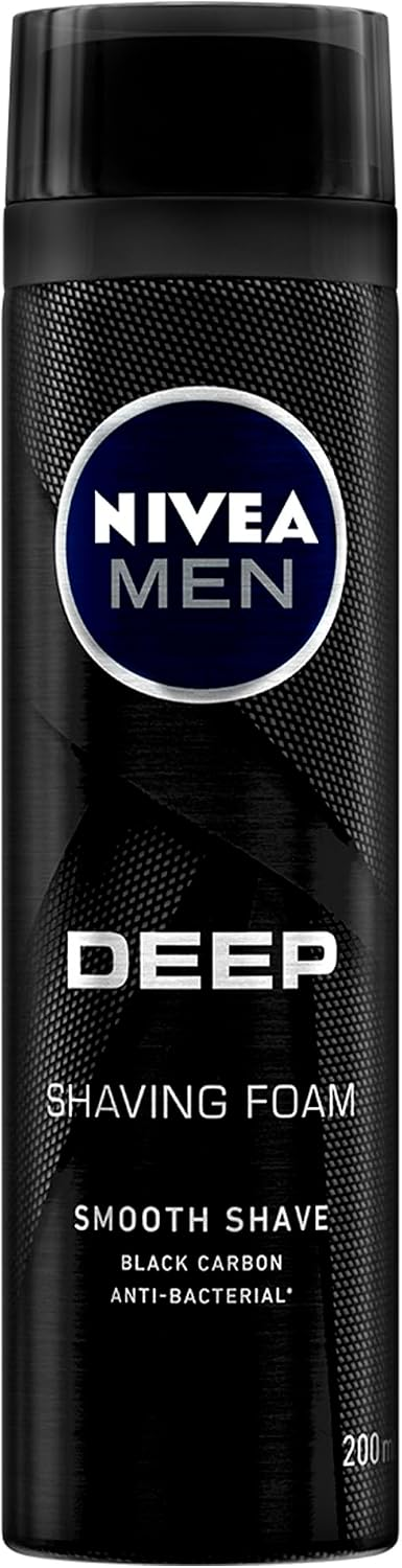 NIVEA MEN Espuma para Afeitar Deep