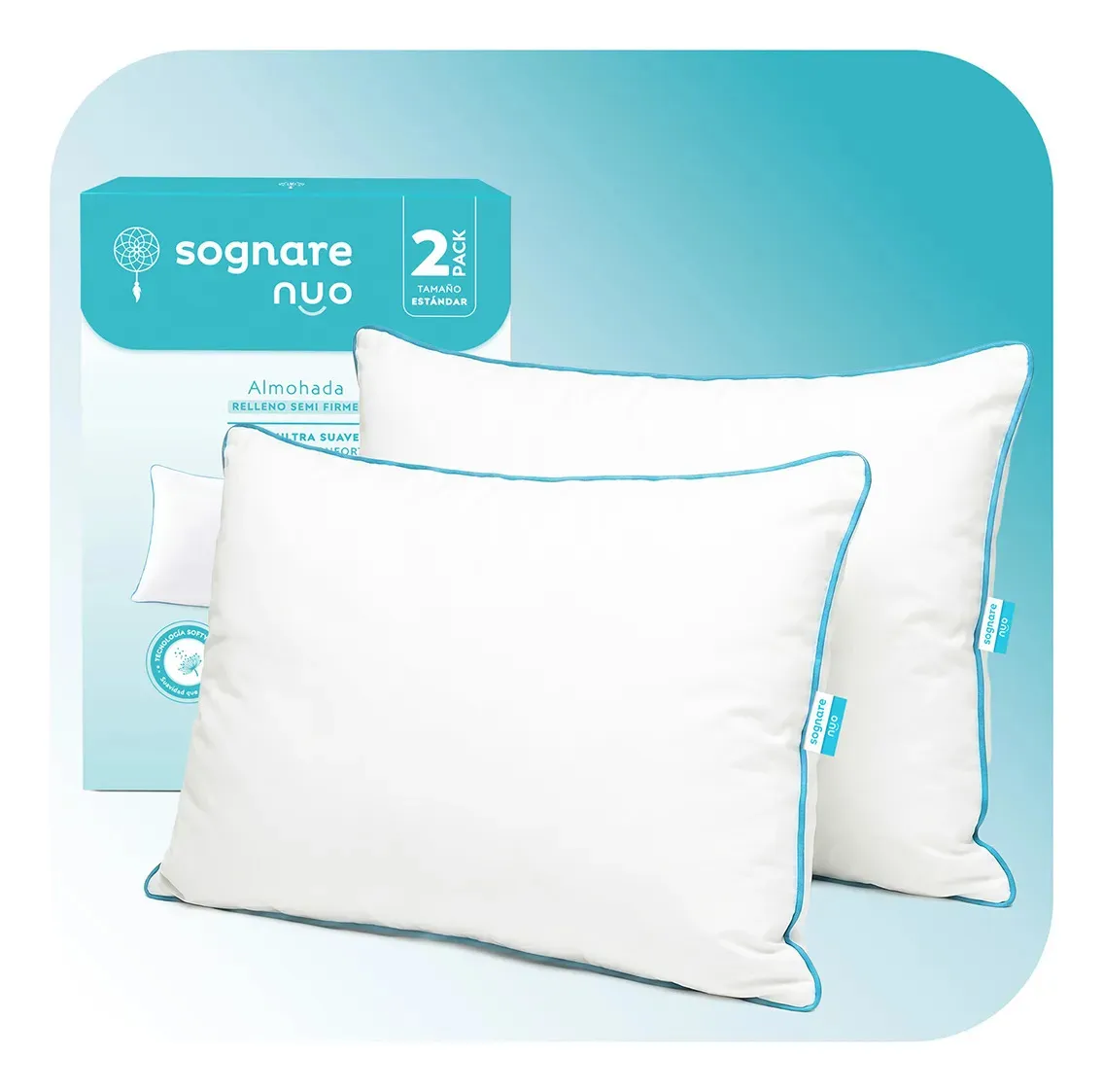 Sognare Nuo almohada 2 pack