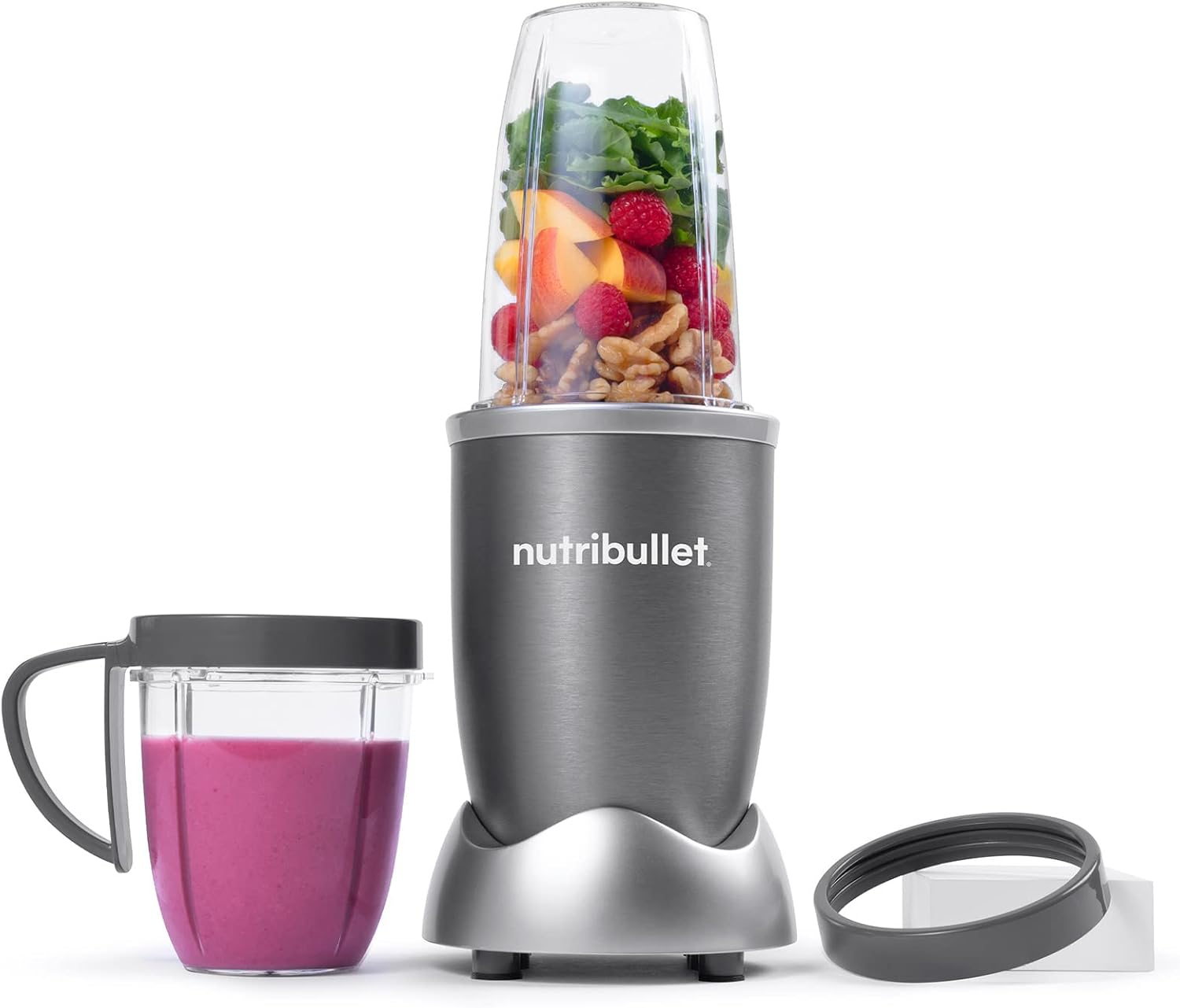 Nutribullet Personal Blender Plateado 6 piezas
