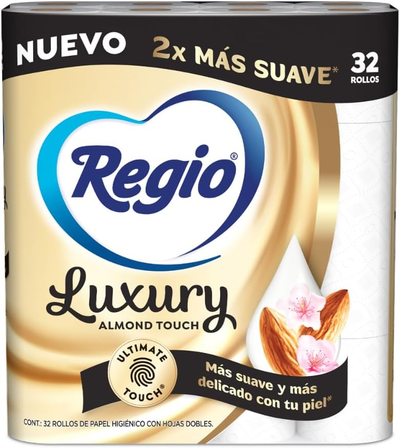 Regio Papel Higiénico Luxury Almond Touch