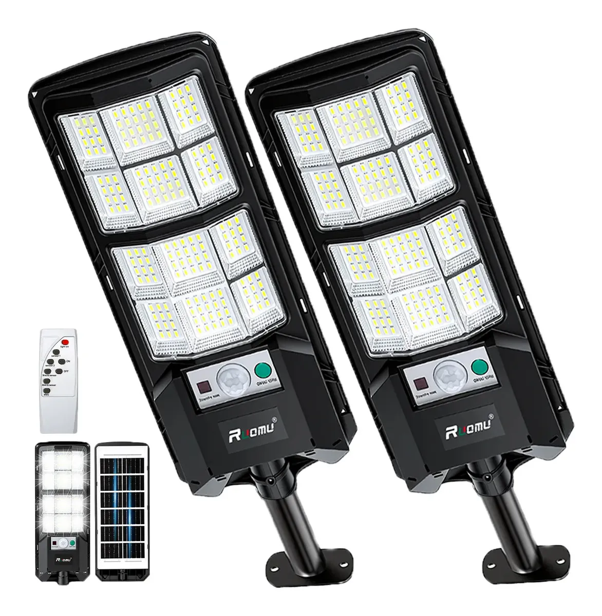 Lámpara Solar Led Exterior 2pack