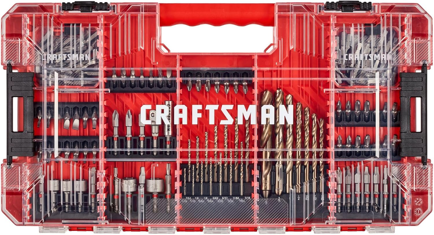 CRAFTSMAN Juego de 140 piezas de brocas